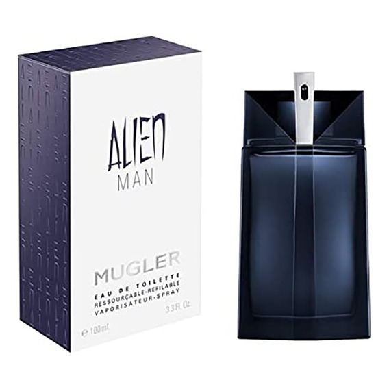 Perfume Importado Mugler Alien Man Edt Recargable 100 Ml