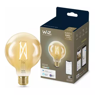 Wiz Filamento Globo Gold E27 Wi-fi G95 Cálido-frio Matter