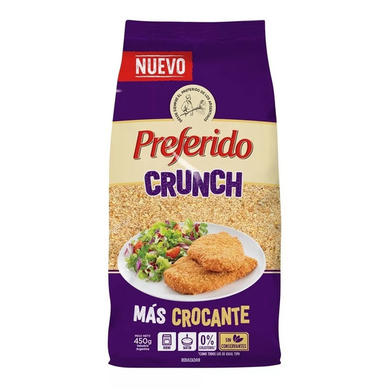 Rebozador Preferido Crunch Mediano 450g