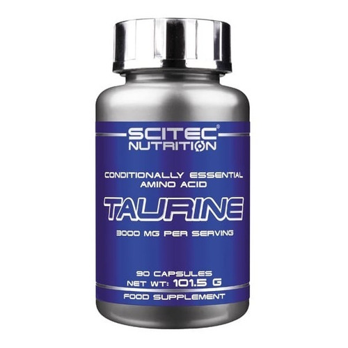 Taurine 3000 Mg. 90 Capsulas Aminoácido. Agro Servicio.