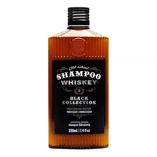 Shampoo Old School Whiskey 220ml Hidratação Profunda Qod