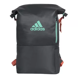 Mochila adidas Multigame (beach Tennis E Padel) Cor Preta E Verde Água