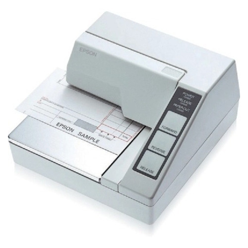 Impresora De Cheques Epson Tm-u295 Alámbrico Serial Color Blanco