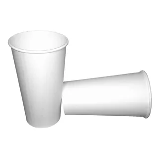 50 Vasos 20 Oz. Desechables Biodegradables De Papel Pla