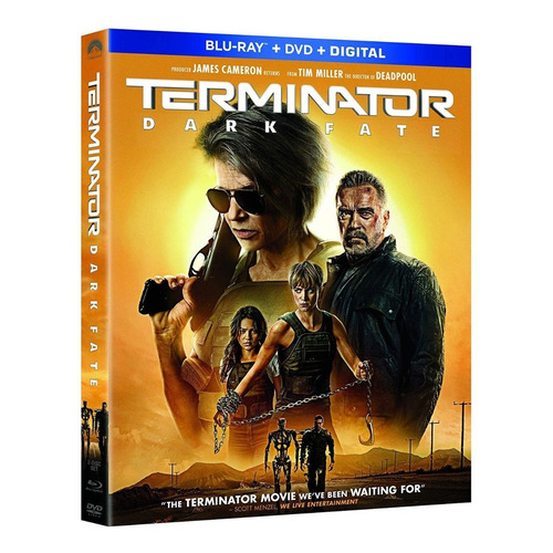 Blu-ray + DVD Terminator Dark Fate / Terminator Destino Oculto
