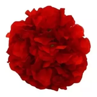 Topiario X12 En 15 Cm Esfera Decorativa Flores Tela Souvenir