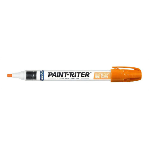 Marcador Fibra Pintura Fibron Markal Valve Action - Made Usa Color Naranja