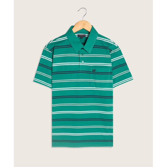 Polo Hombre Patprimo Verde Poliéster C/m 44112295-60279