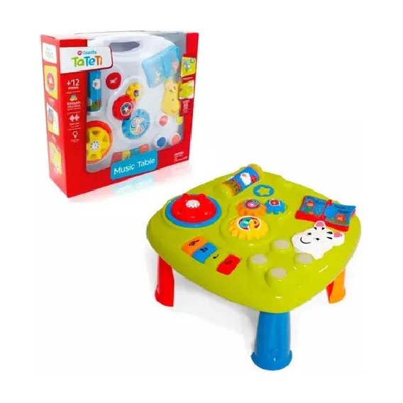 Mesa de música de mesa interactiva White Ta Te Ti Calesita