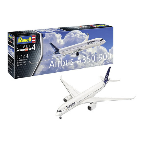 Airbus A350 - 900 Lufthansa New Livery 1/144 Revell