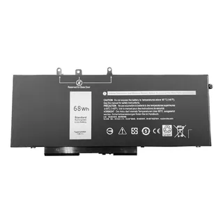 Bateria Dell Latitude 5480 5580 5490 7.6v 68wh Type Gjknx Cor Da Bateria Preto