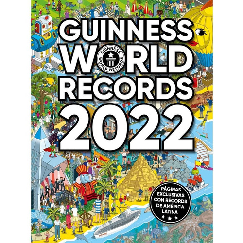 Guinness World Records 2022 (Ed. Latinoamérica), de Guinness World Records. Editorial Planeta Junior, tapa dura en español, 2021