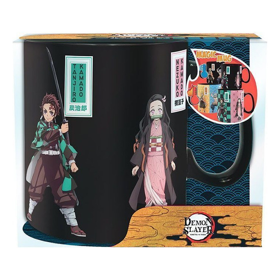 Taza De Demon Slayer Slayers Heat-chg Mug 16oz