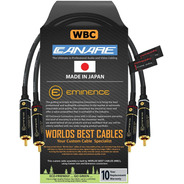 Cable Rca Canare Eminence Par Interconector Premium 30 Cm