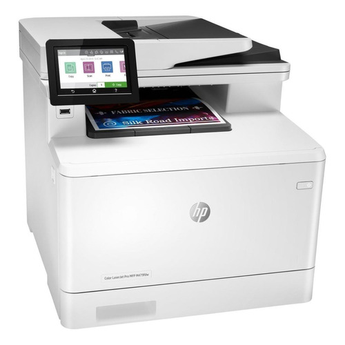 Impresora a color multifunción HP LaserJet Pro M479FDW con wifi blanca 220V - 240V