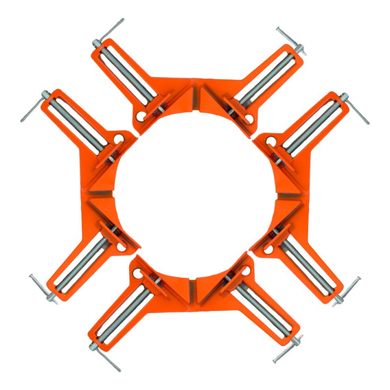 Prensa Carpintero Para Encuadrar Angulo 90º X 4 Uni C