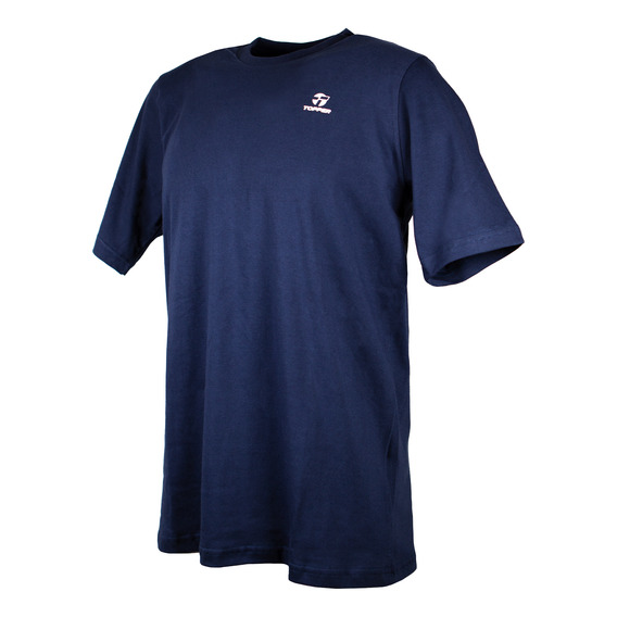 Remeras Y Chombas-t-shirt Mc Men Basicos Azul Cross