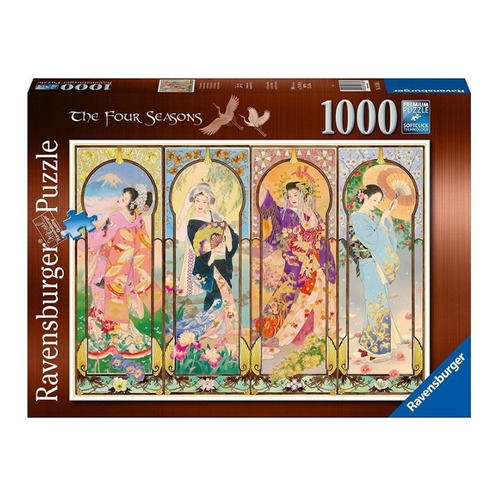 Rompecabezas Puzzle 1000 Las Cuatro Estaciones Ravensburger