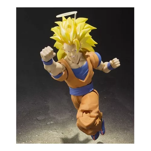 Boneco Goku Super Saiyajin 3: Dragon Ball Z S.H Figuarts - Bandai