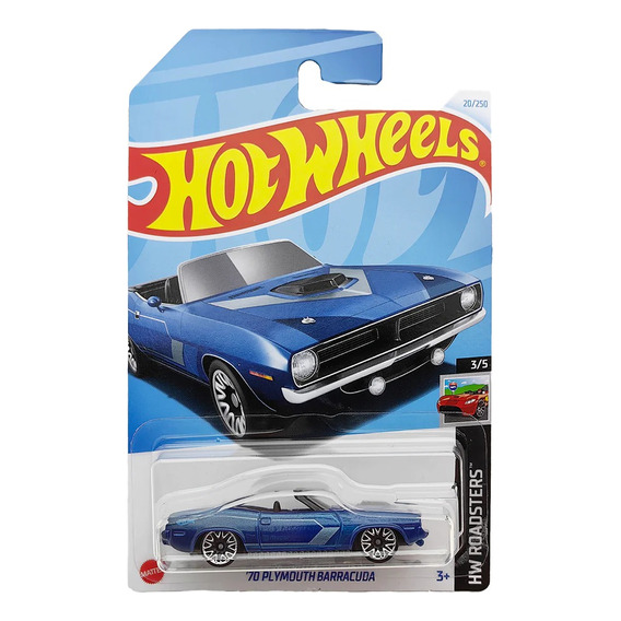 Hot Wheels 70 Plymouth Barracuda Convertible Coleccionable