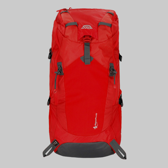 Mochila Excursión Zionn Pro Dk. Red 60 Litros Doite Color Rojo