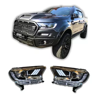 Farol Led Ford Ranger Mustang 2017 A 2020