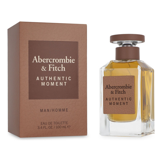 Abercrombie & Fitch Authentic Moment Man 100ml Edt Spray - C