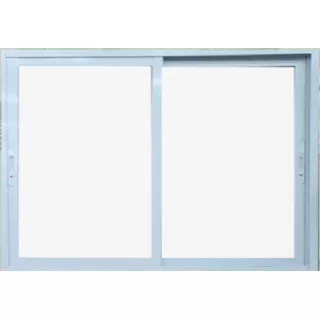 Ventana De Aluminio Serie 25 Blancas - 120x100 C/automático Color Blanco