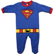 Mameluco Superman Disfraz Original Ropa De Bebe