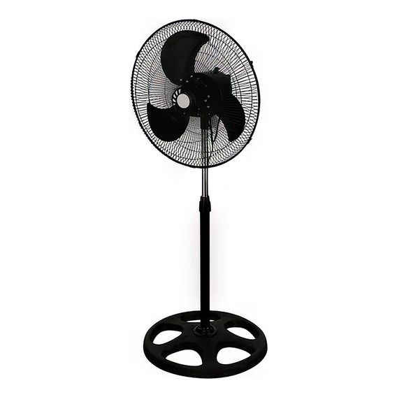 Ventilador 3 En 1  Negro Con 3 Aspas Metal 18¨ De Diámetro