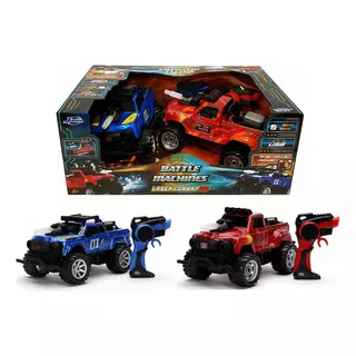 Autos De Control Remoto Battle Machines Laser Combt 1:12 Color Rojo