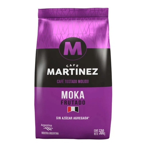 Cafe Martinez molido tostado moka frutado 500g	