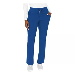 Pantalón Mujer Medcouture - Azul Rey - Uniformes Clínicos