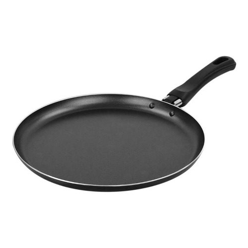 Sartén Comal Antiadherente Lazio Tramontina 80112/066 25cm Color Negro