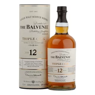 Whisky The Balvenie Triple Cask 12 Años Litro Origen Escocia