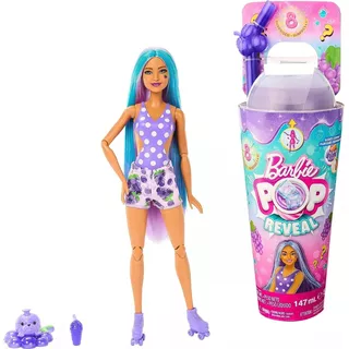 Barbie Pop Reveal Muñeca Serie De Frutas Uva
