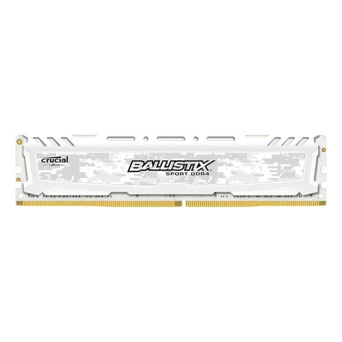 Memoria RAM Ballistix Sport LT color white 8GB 1 Crucial BLS8G4D240FSC