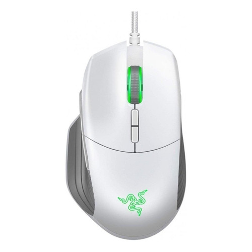 Mouse 
gamer de juego Razer  Basilisk mercury white