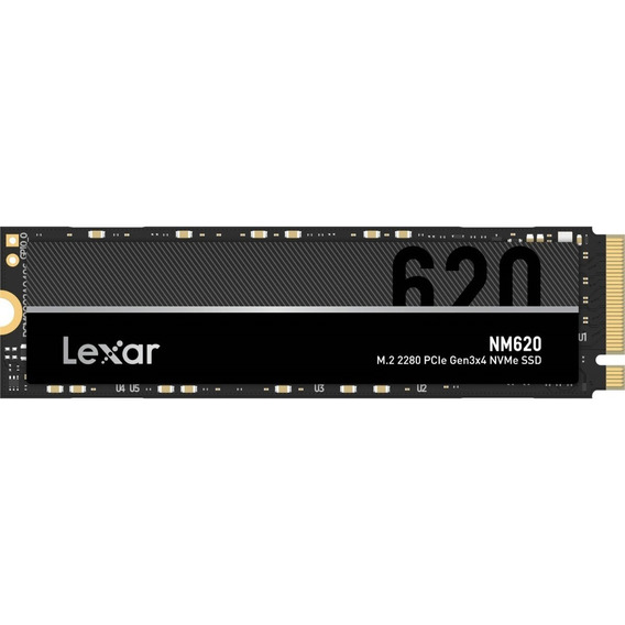 Disco Sólido Ssd Lexar Nm620 1tb M.2 Nvme 2280 Pcie Negro