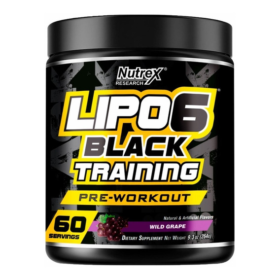 Lipo 6 Black Training Pre Workout 60 Serv - Tienda Física