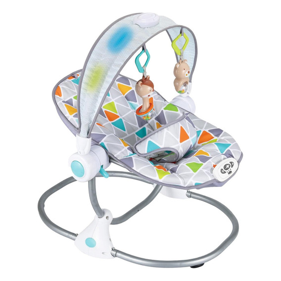 Silla Mecedora Bebe Aeiou Luces Musical Vibra Baby Light