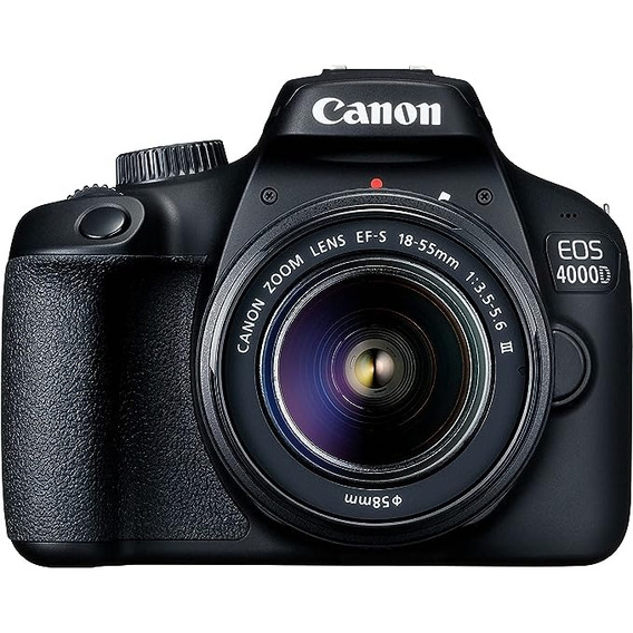 Camara Canon Eos Kit 4000d Len 18-55mm Pantalla Led 2.7 