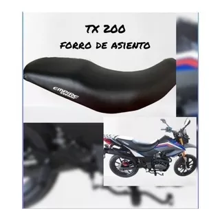 Forro Asiento Tx200 Semi Cuero Sintético
