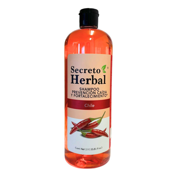 Shampoo Secreto Herbal Anticaída Y Fortalecimiento Chile 1 L