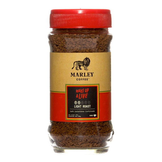 Café Liofilizado Wake Up And Live 100 Grs Marley Coffee