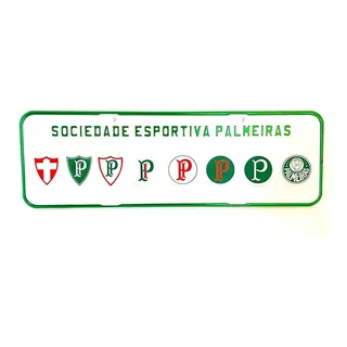 Placas Decorativas Do Palmeiras Oficial  - Licenciado 