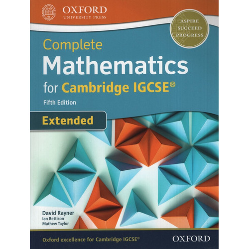 Complete Mathematics For Cambridge Igcse Extended - 5th Ed