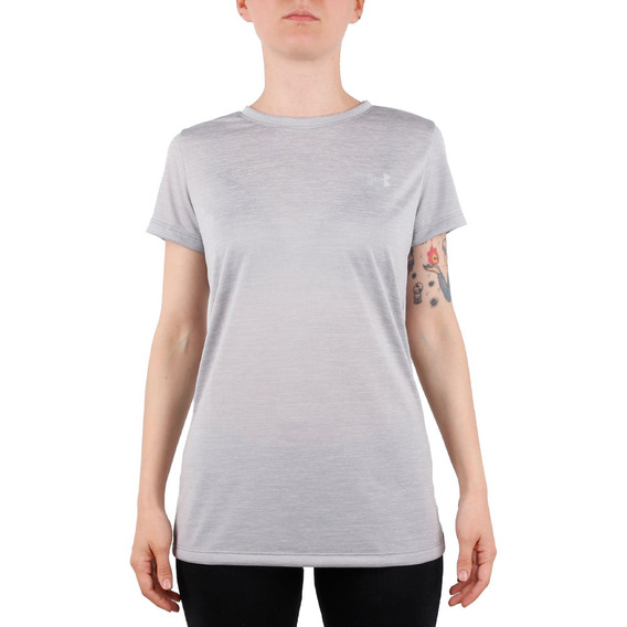 Remera Mujer Under Armour Techtwist Gris Jj deportes