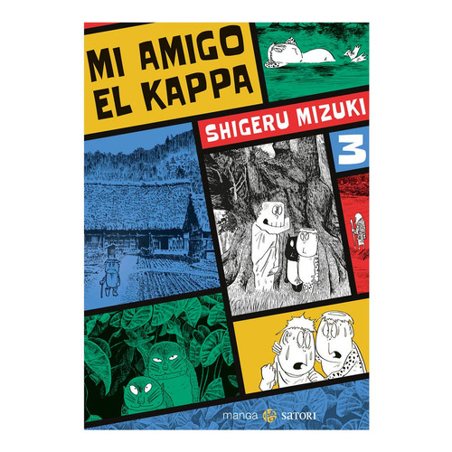 Mi Amigo El Kappa 3, De Mizuki, Shigeru. Editorial Satori Ediciones C.b. En Español
