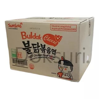 Ramen Picoso Sabor A Queso Caja 40  Piezas 140g Samyang